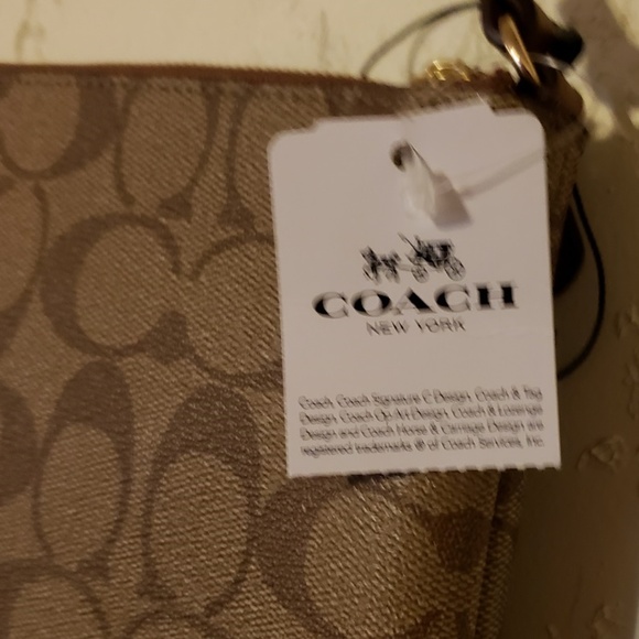 COACH Womens Signature PVC Pop Pouch - Picture 4 of 5
